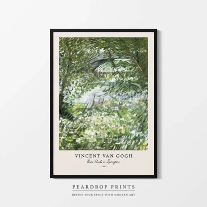Vincent van gogh starry night framed canvas set living room wall art