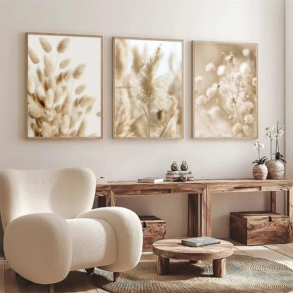 Coastal white seascape canvas set bedroom wall art