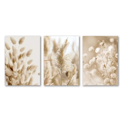 Coastal white seascape canvas set bedroom wall art