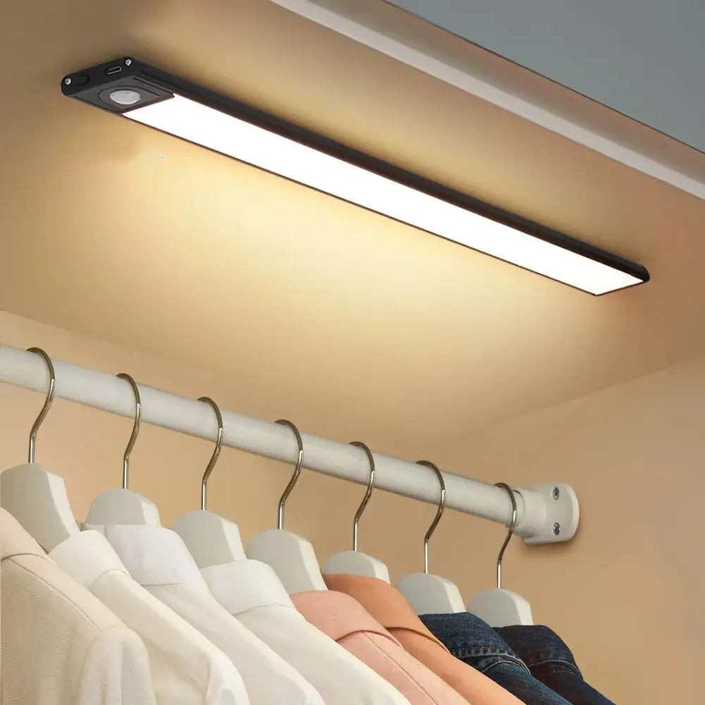 Modern black led cabinet lighting – kitchen lighting solution