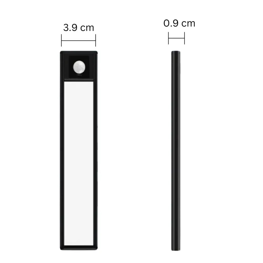 Modern black led cabinet lighting – kitchen lighting solution