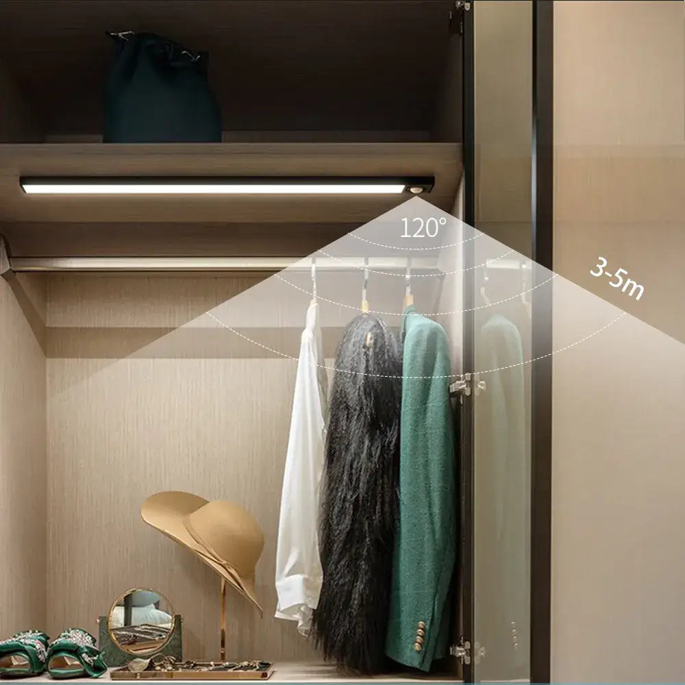 Modern black led cabinet lighting – kitchen lighting solution