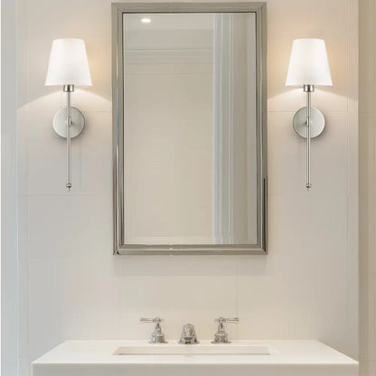 Modern wireless wall sconces set of 2 for dining room