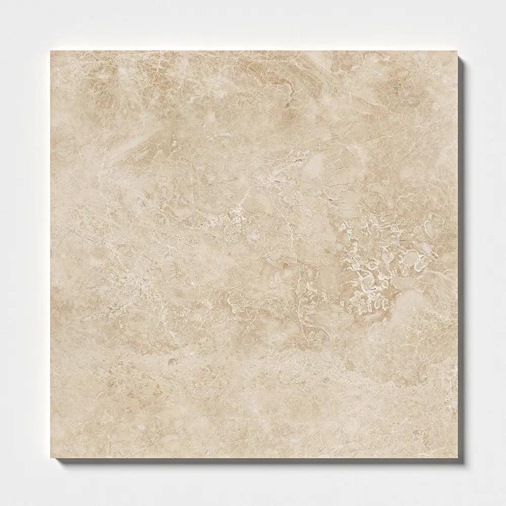 Delicate Beige Polished Marble Tiles 18x18