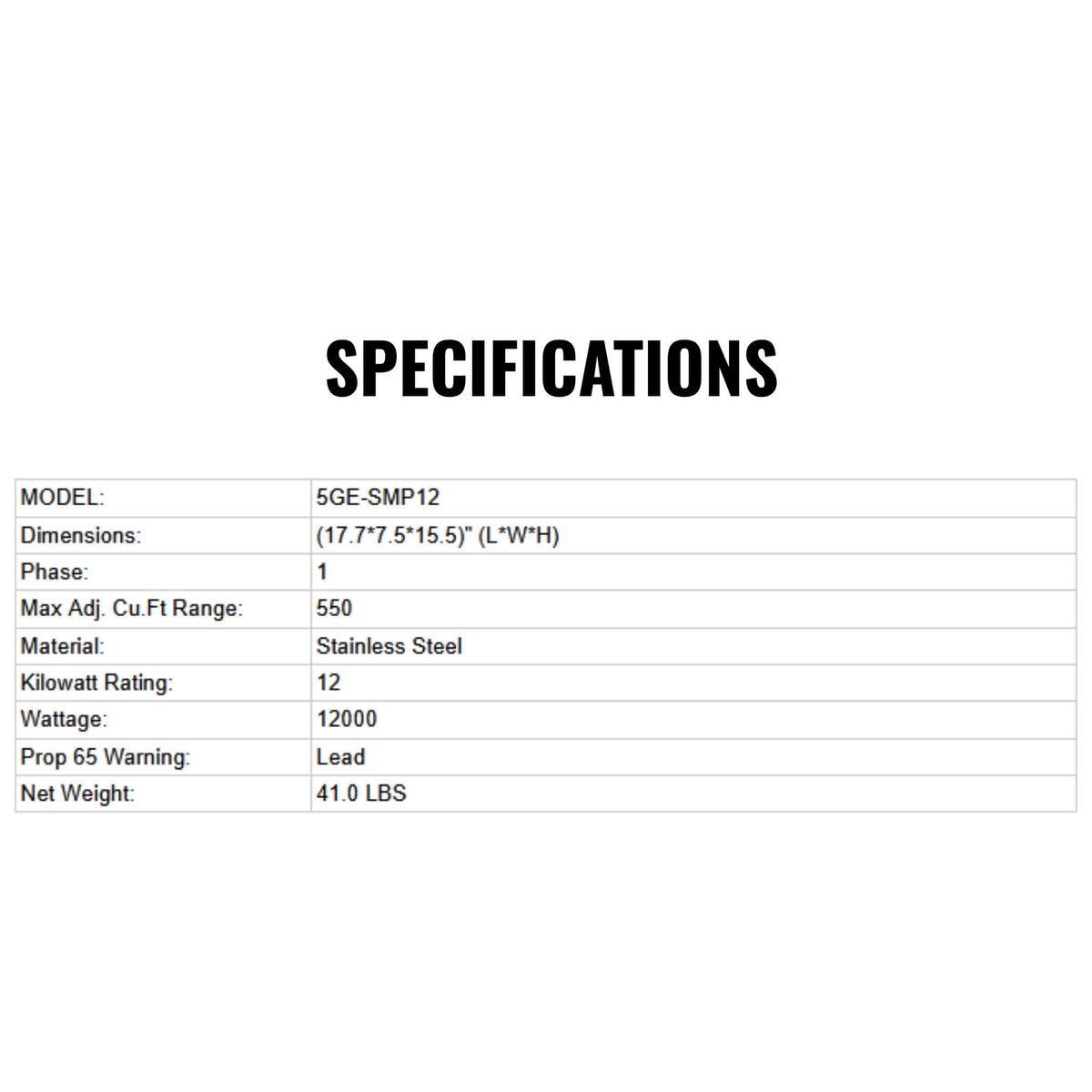 Delta SteamScape 12KW SMP12 Steam Generator [5GE-SMP12] (SAK23569)