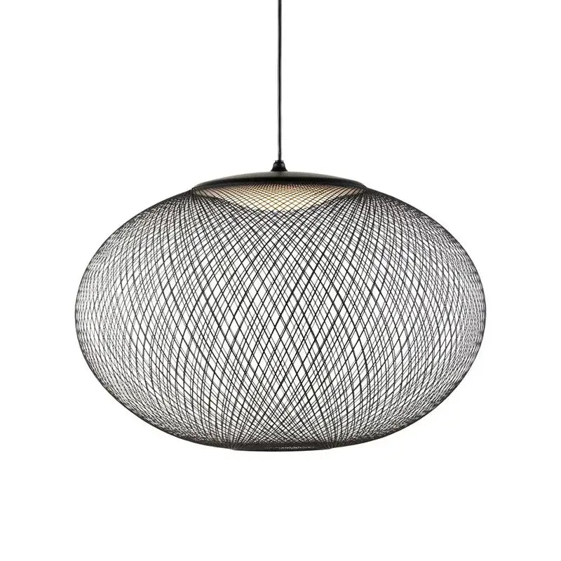Denmark style black wire mesh designer pendant lamp dining room