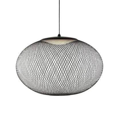 Denmark style black wire mesh designer pendant lamp dining room