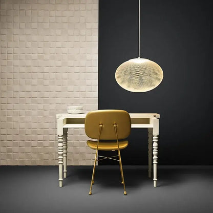 Denmark style black wire mesh designer pendant lamp dining room