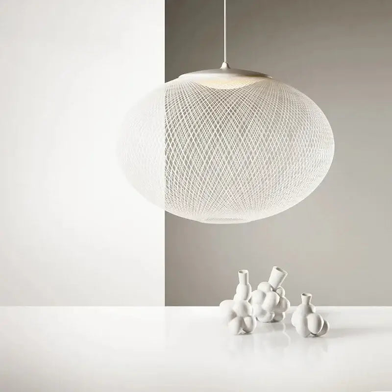 Denmark style black wire mesh designer pendant lamp dining room