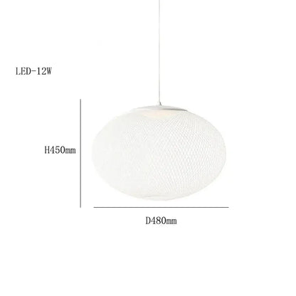 Denmark style black wire mesh designer pendant lamp dining room