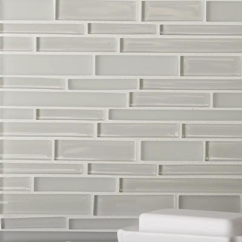 Deriva Gloss/matte Interlocking Slides Glass Mosaics 12x12