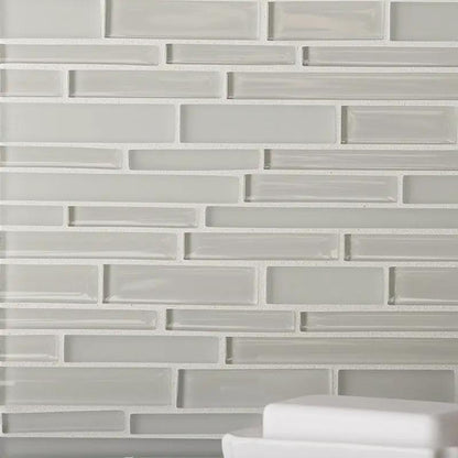 Deriva Gloss/matte Interlocking Slides Glass Mosaics 12x12