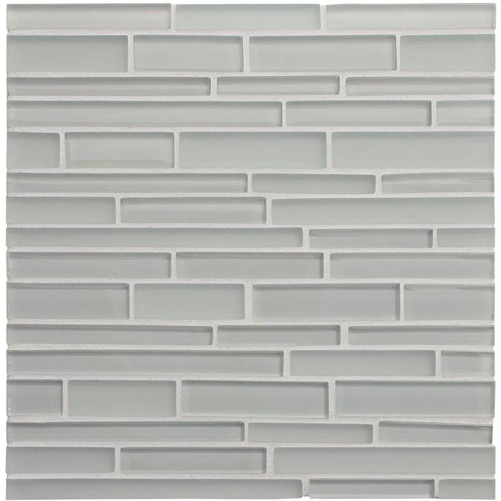 Deriva Gloss/matte Interlocking Slides Glass Mosaics 12x12