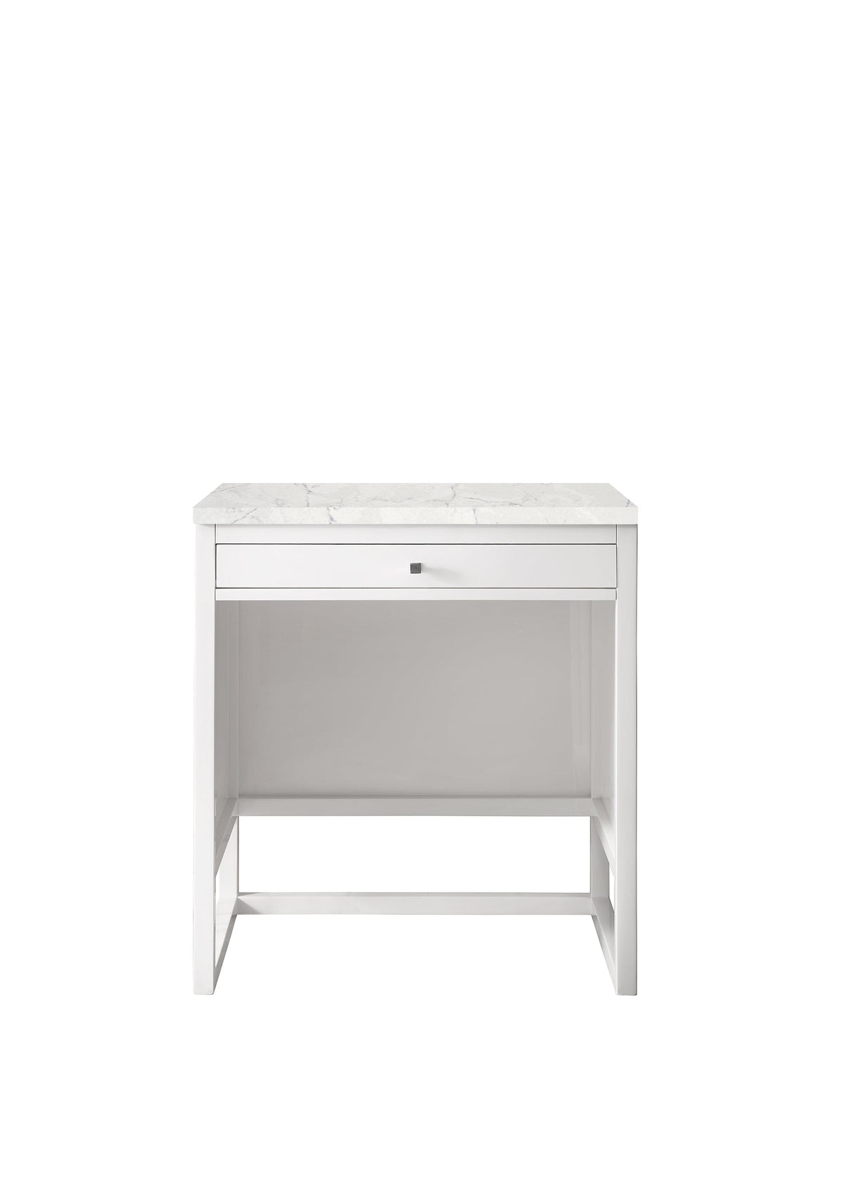 James Martin Athens 30" Countertop Unit, Glossy White