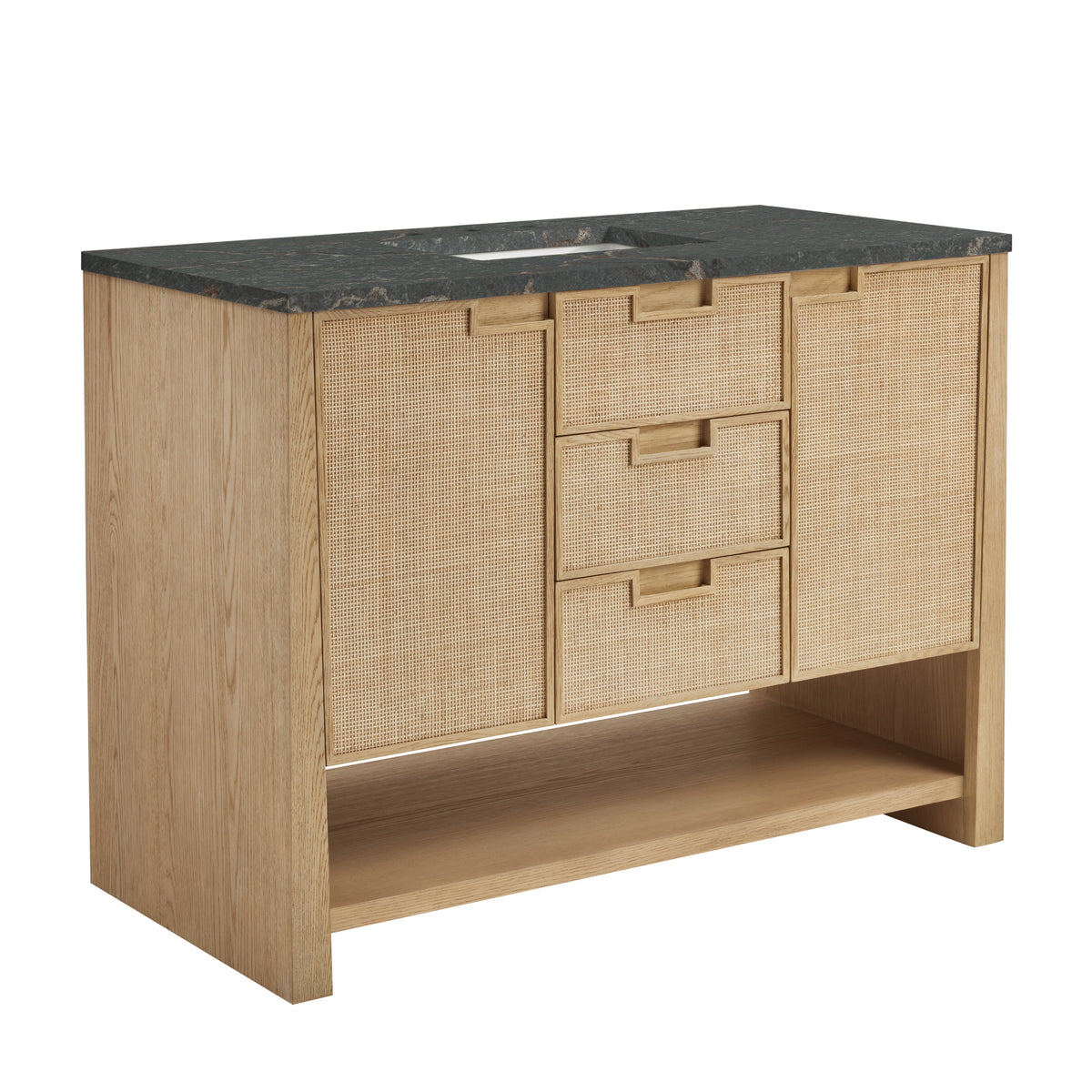 James Martin Solene 48" Single Bathroom Vanity, Seaside Oak