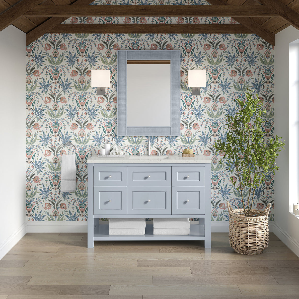 James Martin Breckenridge 48" Single Bathroom Vanity, Serenity Blue