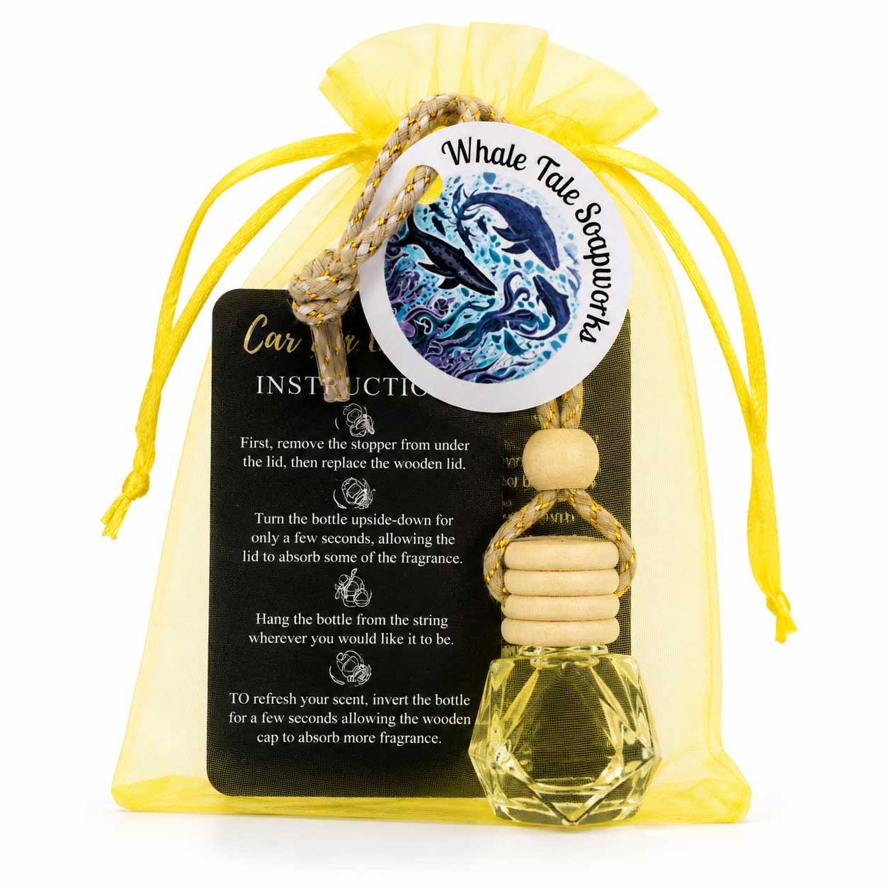 Car Diffuser Bundle | 6 ml | Whale Tale Soapworks, LLC