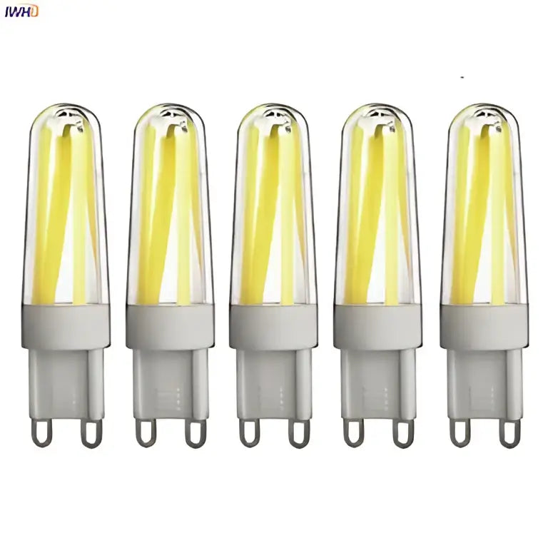 Dimmable cob led bulb clear glass filament lamp for living room