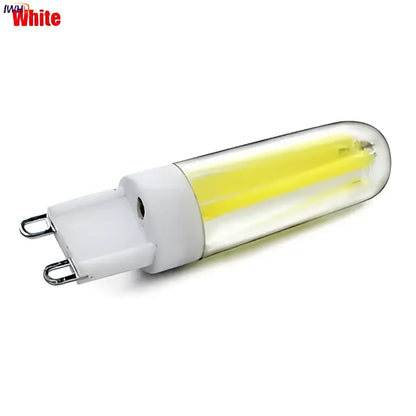 Dimmable cob led bulb clear glass filament lamp for living room