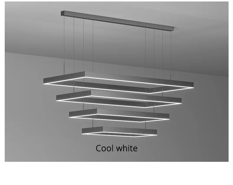DecorBites™ Dimmable Nordic LED Ceiling Chandelier for Living Room
