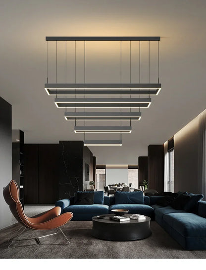 DecorBites™ Dimmable Nordic LED Ceiling Chandelier for Living Room