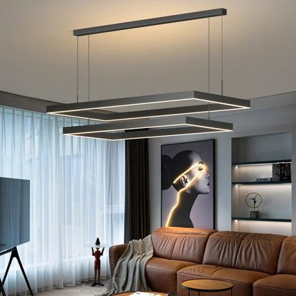 DecorBites™ Dimmable Nordic LED Ceiling Chandelier for Living Room