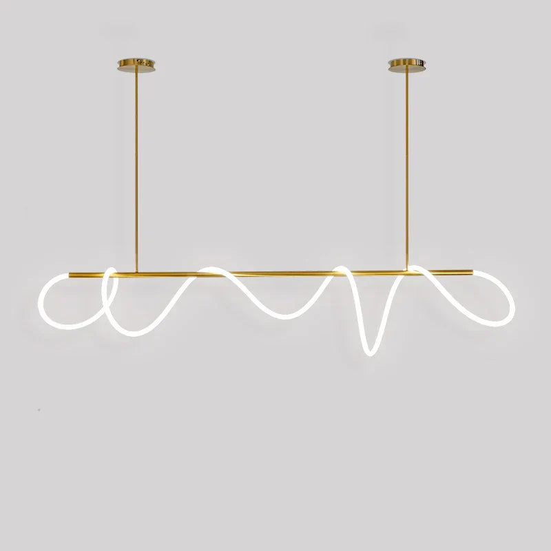 DecorBites™ Dimmable Nordic LED Chandelier for Home Decor