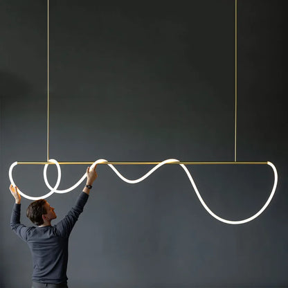 DecorBites™ Dimmable Nordic LED Chandelier for Home Decor