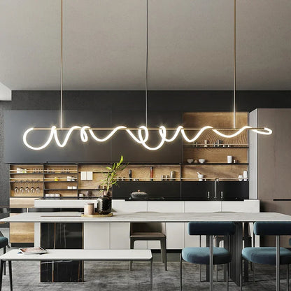DecorBites™ Dimmable Nordic LED Chandelier for Home Decor