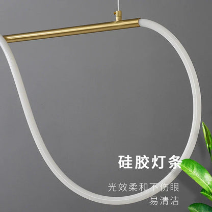 DecorBites™ Dimmable Nordic LED Chandelier for Home Decor