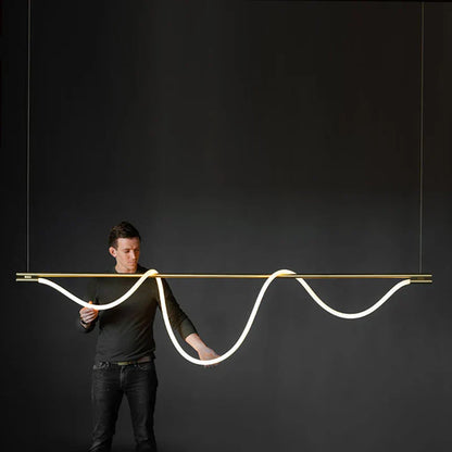 DecorBites™ Dimmable Nordic LED Chandelier for Home Decor