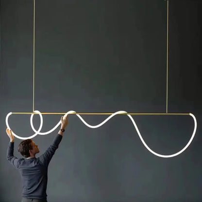 DecorBites™ Dimmable Nordic LED Chandelier for Home Decor