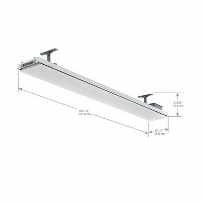 Dimplex DLW 70-Inch Noiseless Radiant Electric Heater For Outdoor And Indoor, 3200W [DLW3200W24] (SAK15698)