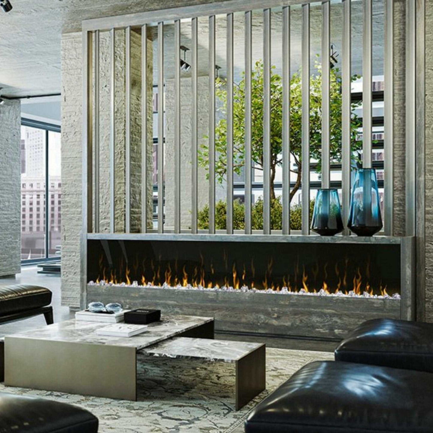 Dimplex IgniteXL 100" Built-In Linear Fireplace Electric [XLF100] (SAK28479)