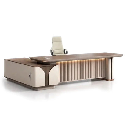 Dion · Modern L-Shaped Executive Desk
