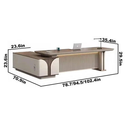 Dion · Modern L-Shaped Executive Desk