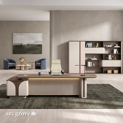 Dion · Modern L-Shaped Executive Desk