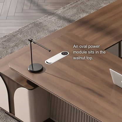 Dion · Modern L-Shaped Executive Desk
