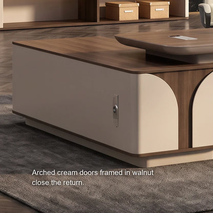Dion · Modern L-Shaped Executive Desk