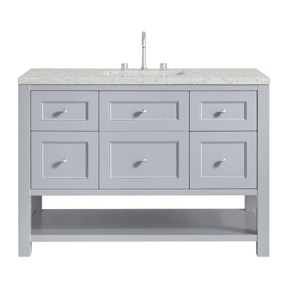 James Martin Breckenridge 48" Single Bathroom Vanity, Serenity Blue
