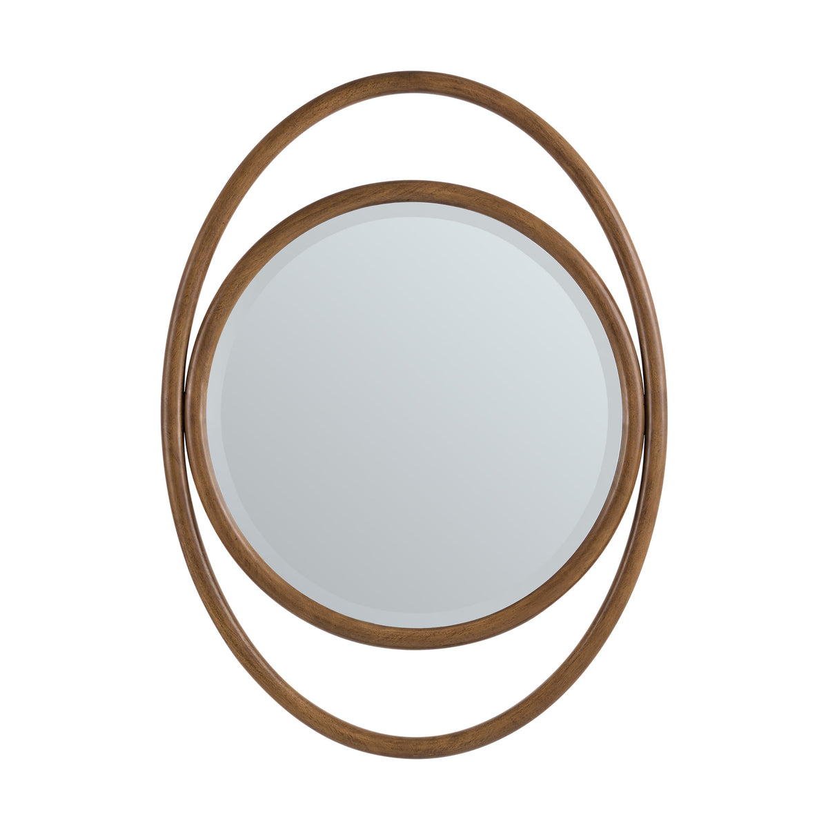 James Martin Esca 28" Mirror, Mid-Century Walnut