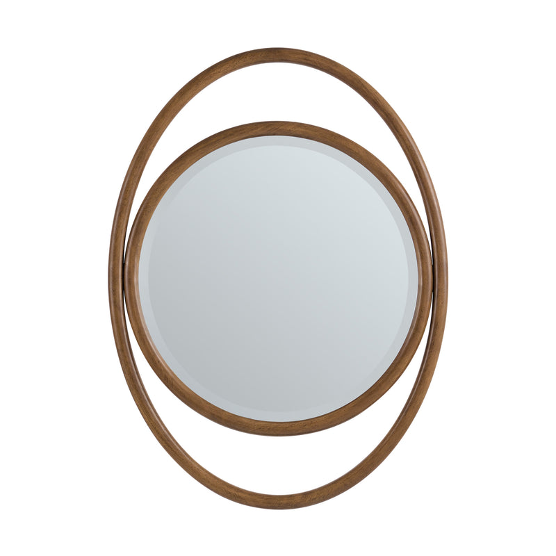 James Martin Esca 28" Mirror, Mid-Century Walnut