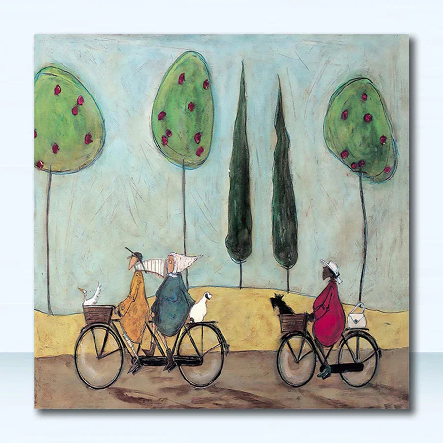 DecorBites™ Dog Lover Nordic Canvas Wall Art