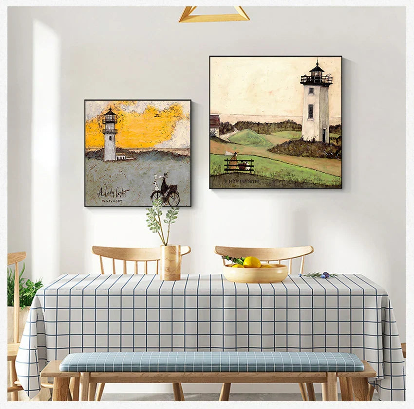 DecorBites™ Dog Lover Nordic Canvas Wall Art