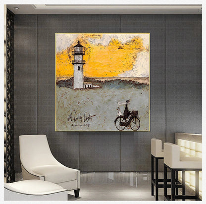 DecorBites™ Dog Lover Nordic Canvas Wall Art