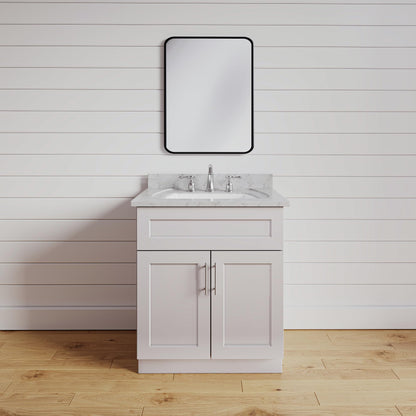 24 Inch Dove Shaker Bathroom Vanity Sink Base
