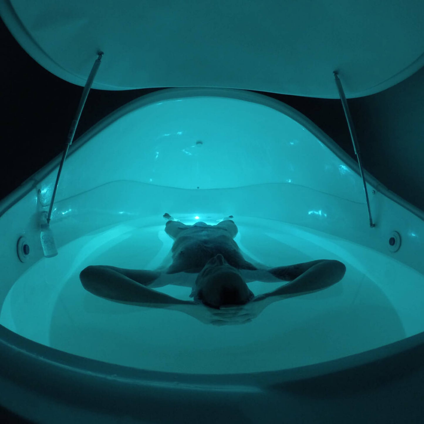 Dreampod V2 Commercial Home Flotation Sensory Isolation Tank Pod Spa [DPFP201WPE] (SAK93817)