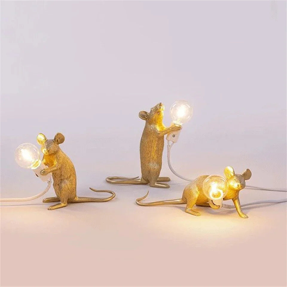 DecorBites™ Nordic Mouse LED Table Lamp