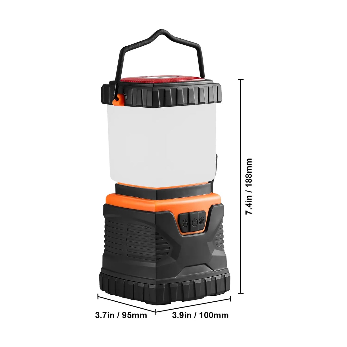 Durable & Portable LED Lamp With Handle for Outdoor Camping Lights