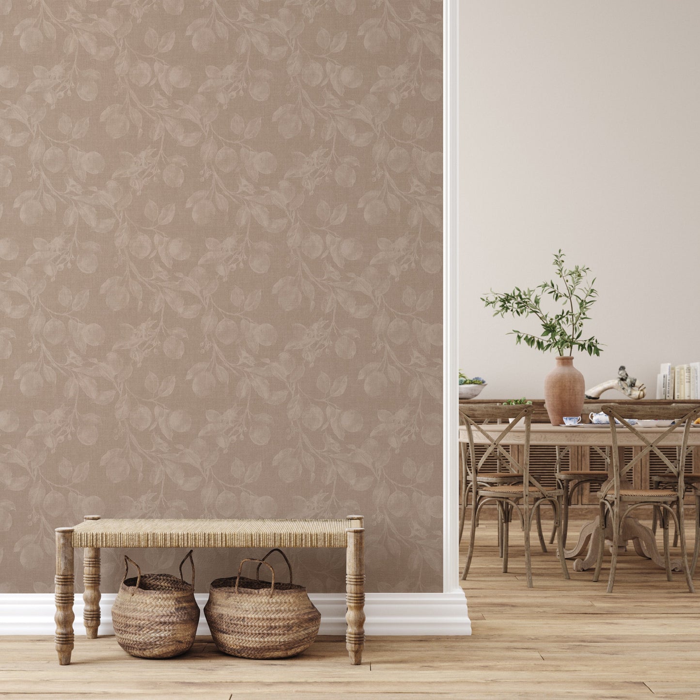Monica's Orchard Wallpaper by Safari Natalia x Taddy Mikelaites